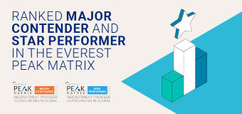 Ranked major contender and star performer in the Everest Peak Matrix